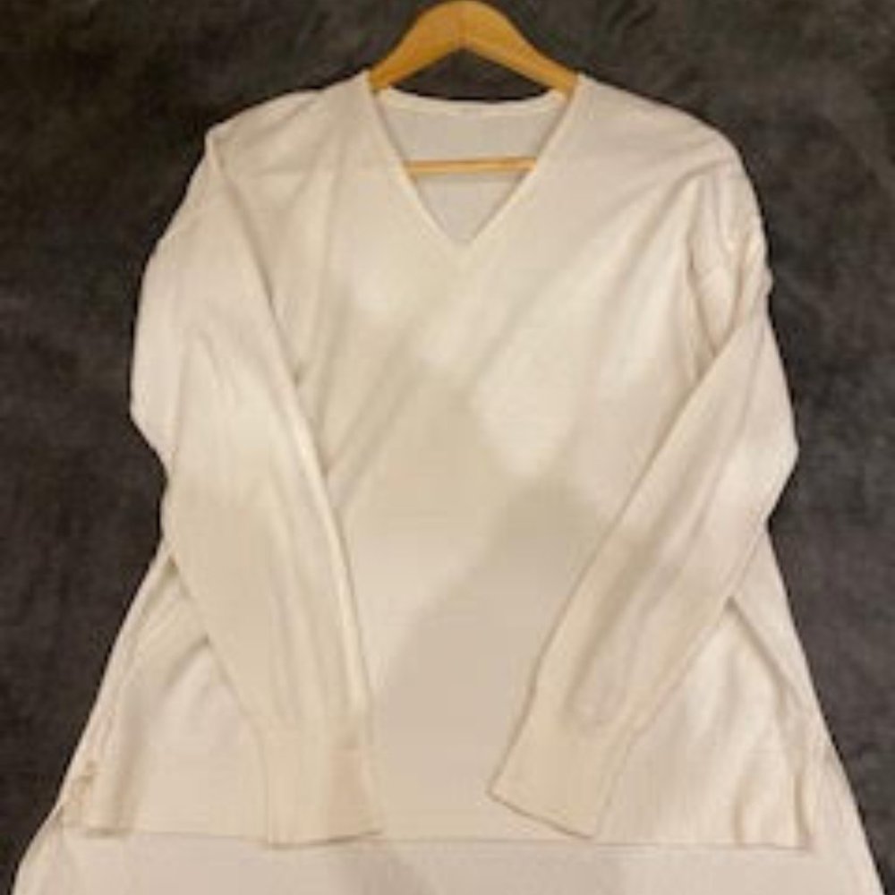 Cream lightweight sweater